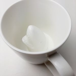 🍒 Shark Surprise Mug Peekaboo Cup Great White 3D Shark Head Kids Children's Mug